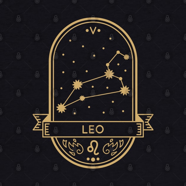 Leo Gold Sigil by MimicGaming